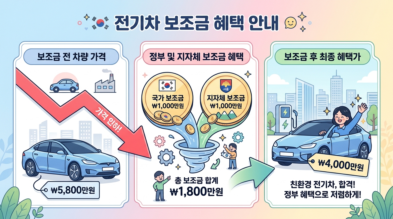 국고 보조금 최대 650만 원 산정 공식과 배터리 안전 기준