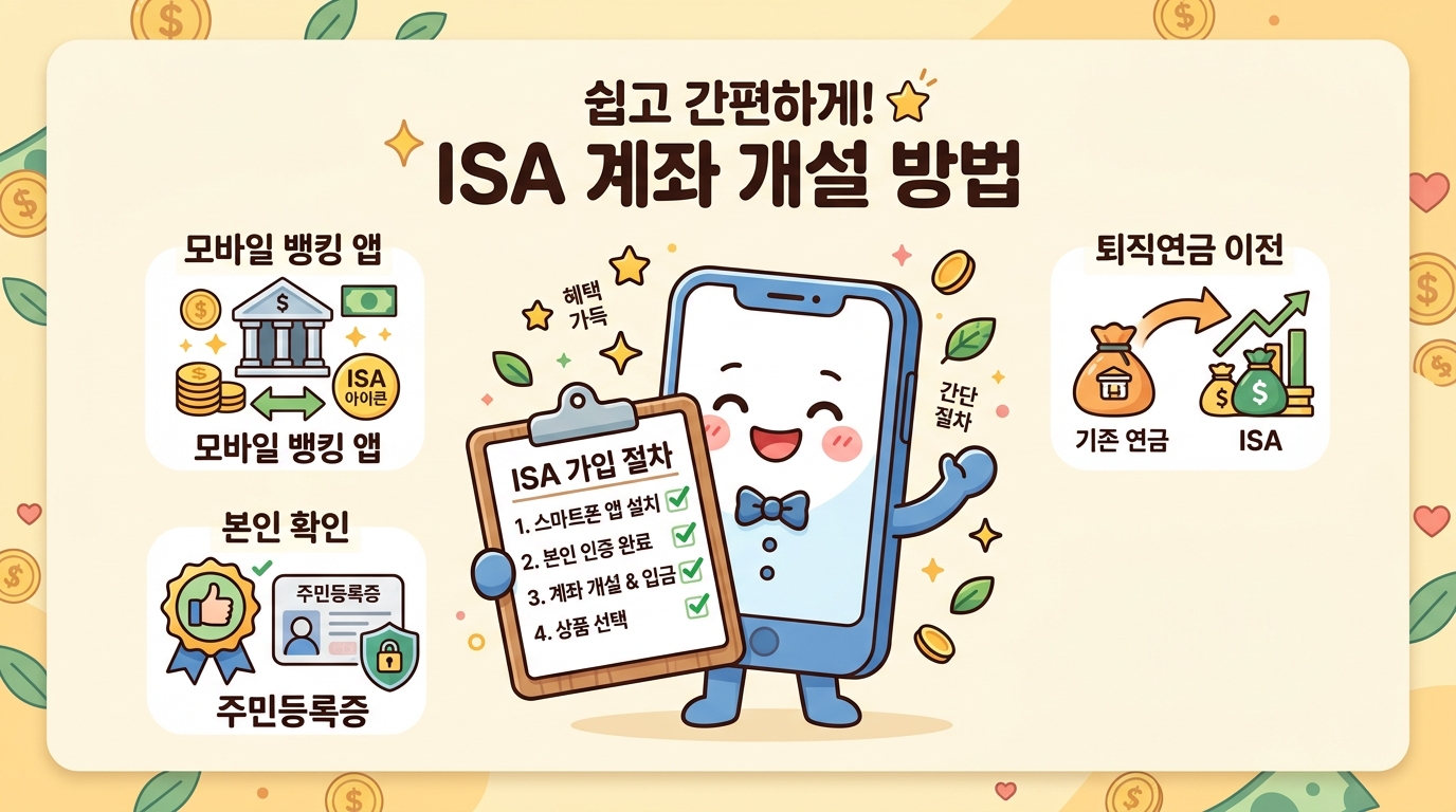 증권사 중개형 ISA 비대면 개설과 연금 전환 절세 테크닉