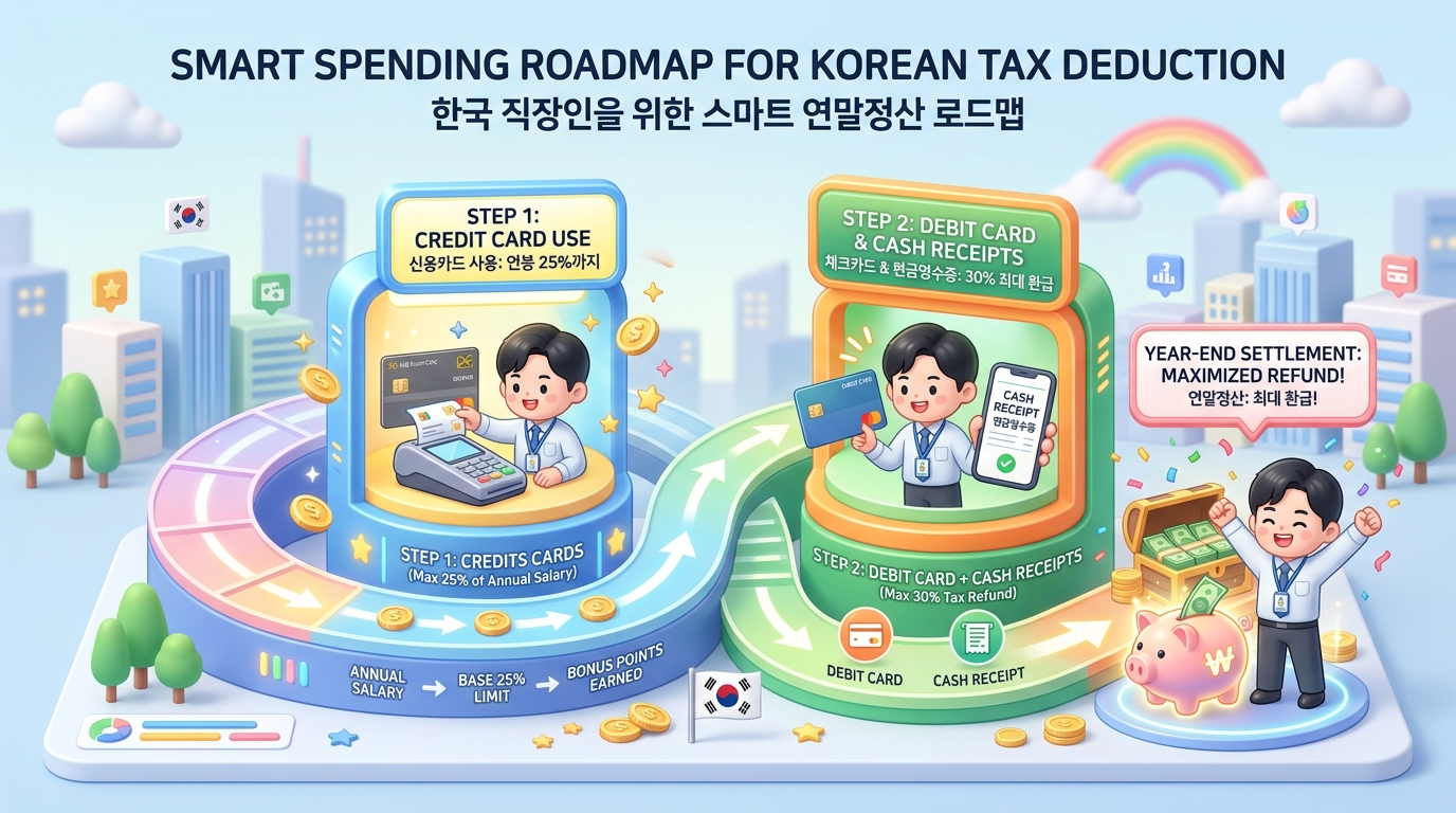 연말정산 25% 초과 황금 소비 로드맵