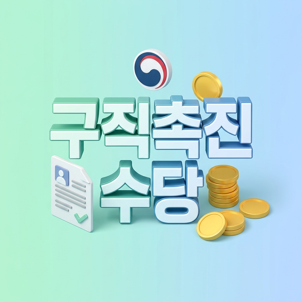 2026년 국민취업지원제도 1유형 구직촉진수당: 월 50만 원 최대 300만 원 및 조기취업성공수당 신청 가이드