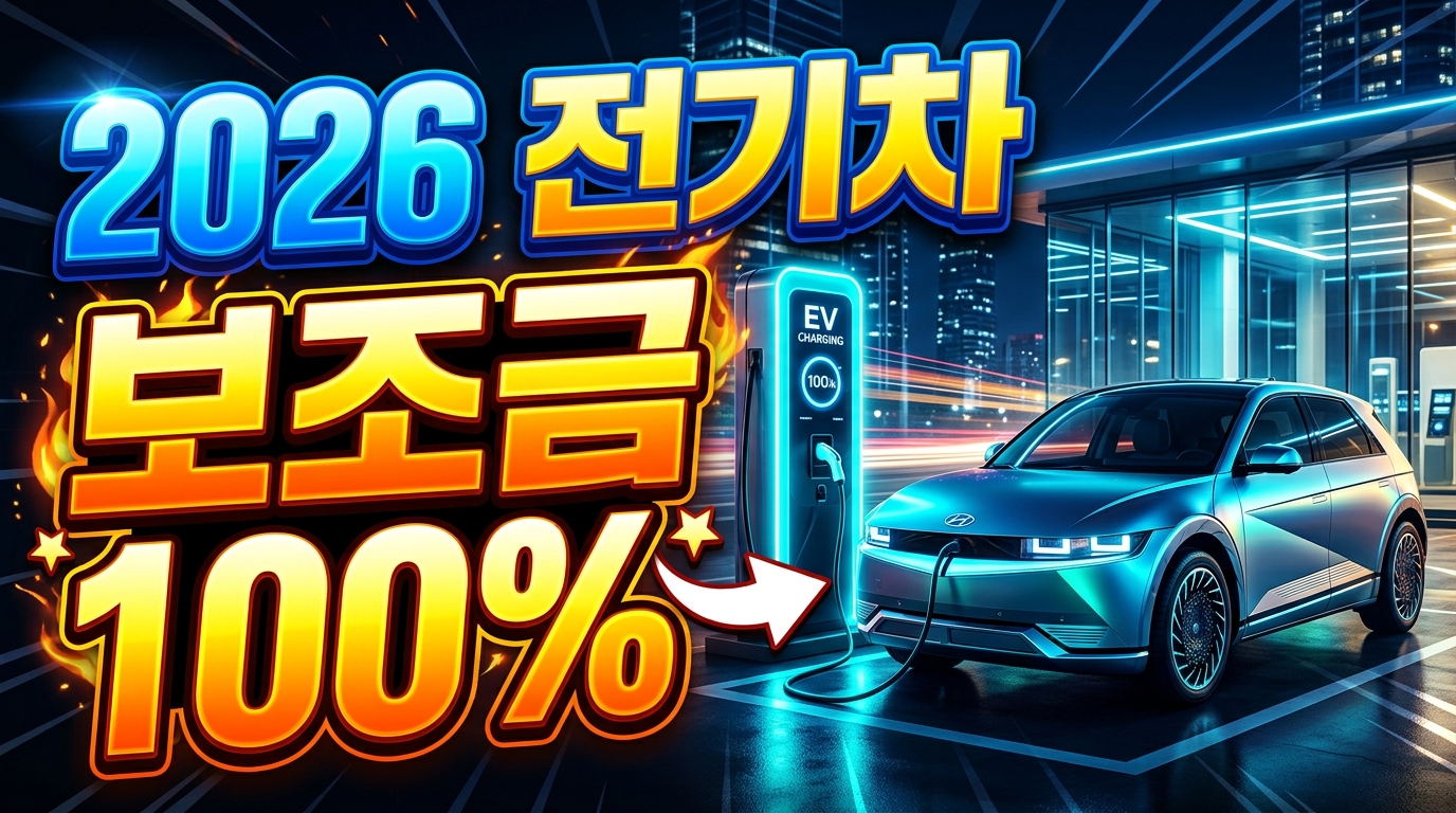 2026년 전기차 전환지원금 및 국고·지자체 보조금 신청 가이드: 차종별 실구매가