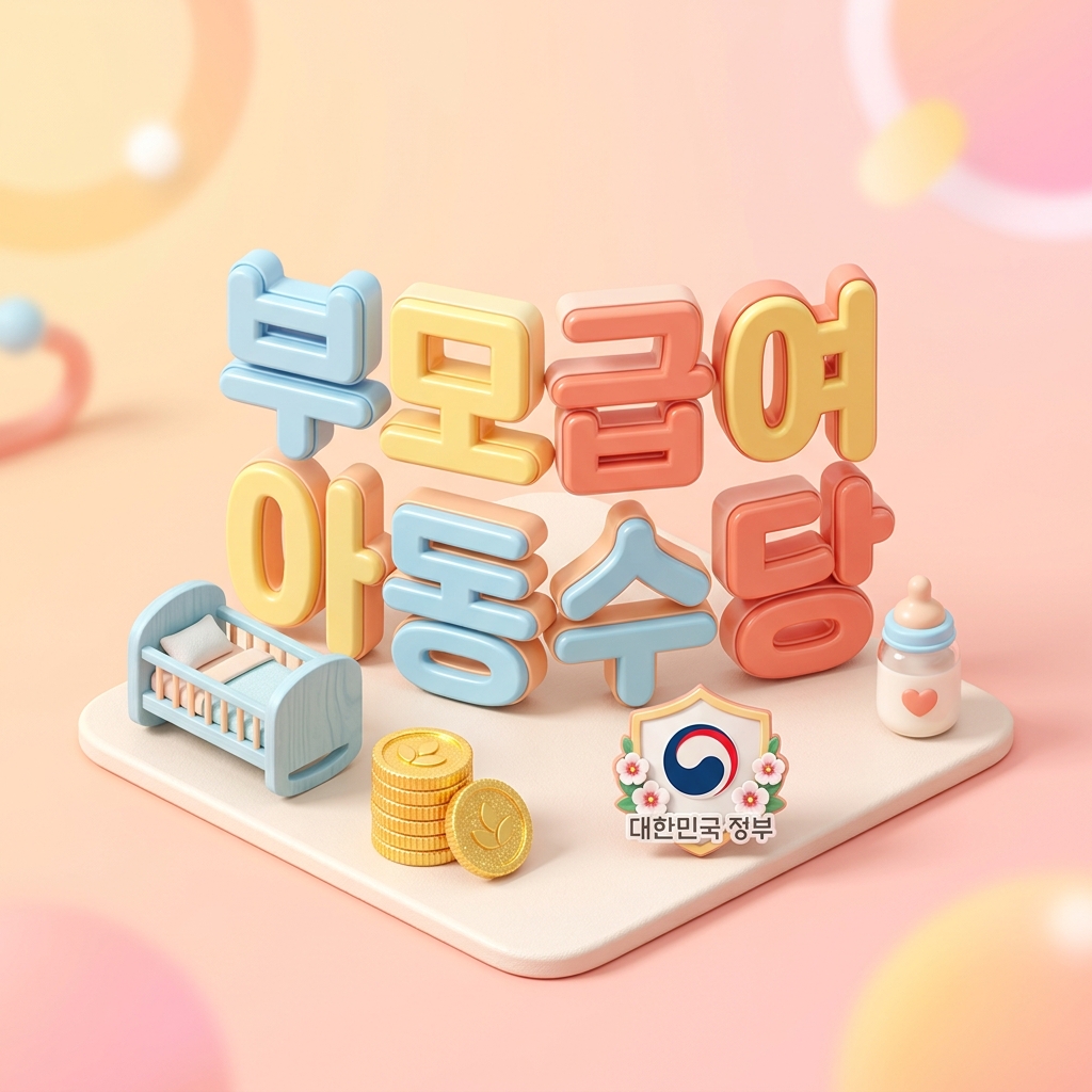 2026년 부모급여 및 아동수당 인상: 0세 월 100만 원·1세 월 50만 원 입금일 및 바우처 환승 신청 가이드